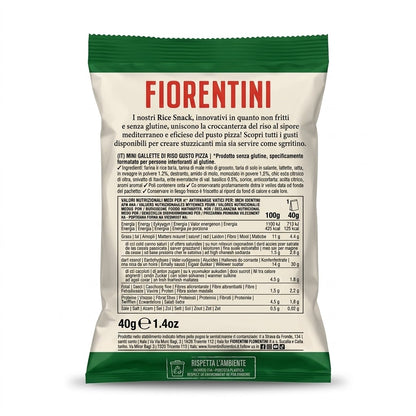 Fiorentini Pizza Rice Snack 40g – Gluten Free Crackers