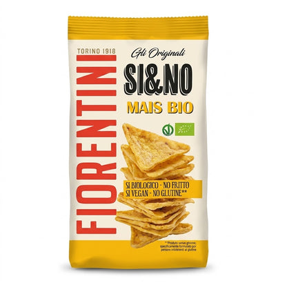 Fiorentini Si&No Bio Corn Chips 100g – Organic Snack