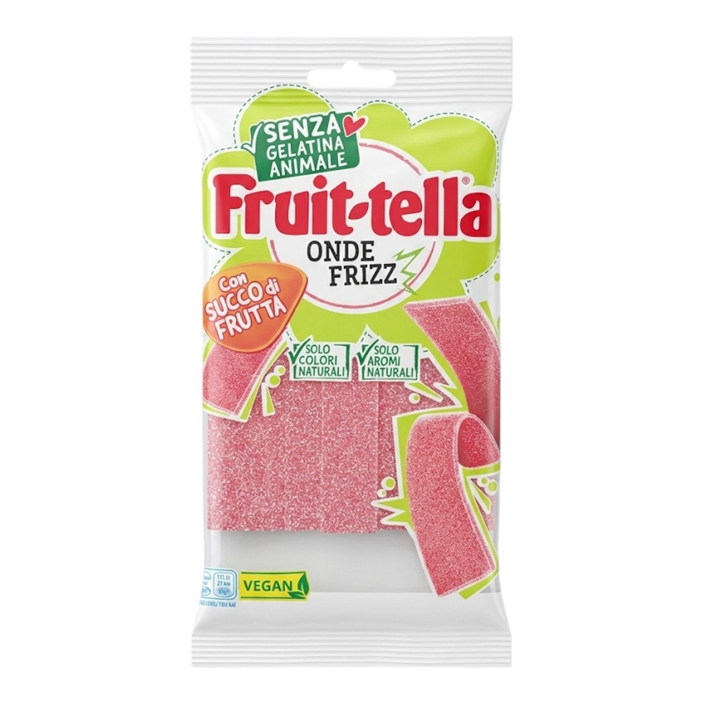 Fruittella Bites Frizz – Italian Sparkling Sour Chewy Candy 150g