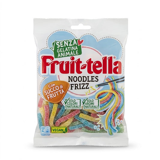 Fruittella Noodles Frizz Sour Vegan Candy 140g