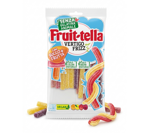 Fruittella Vertigo Frizz Sour Fruit Candies 145g
