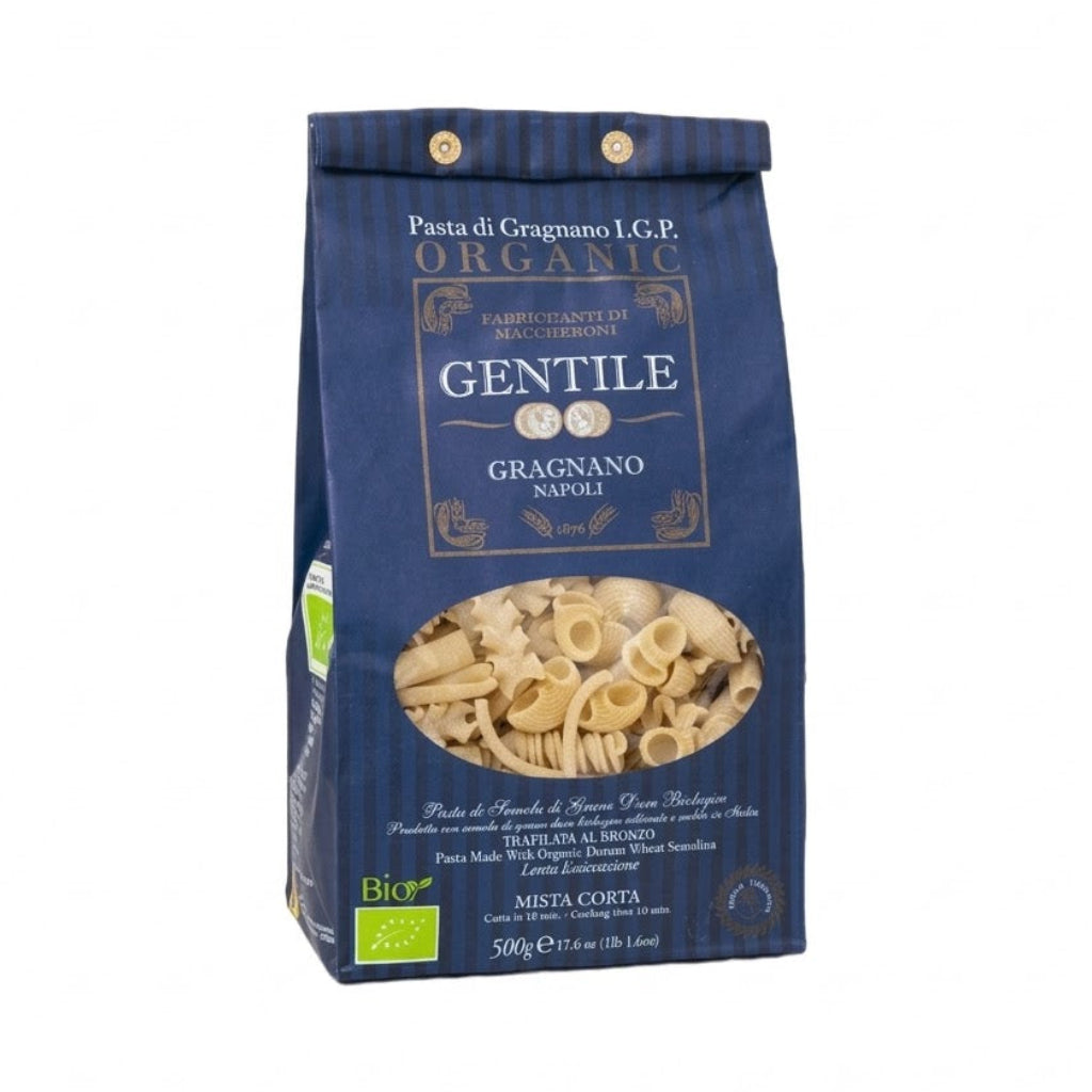 Gentile Organic Mista Corta 500g – Mixed Short Pasta