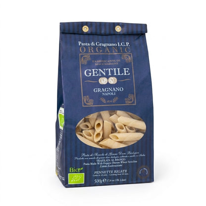 Gentile Organic Pennette Rigate 500g – Italian Pasta