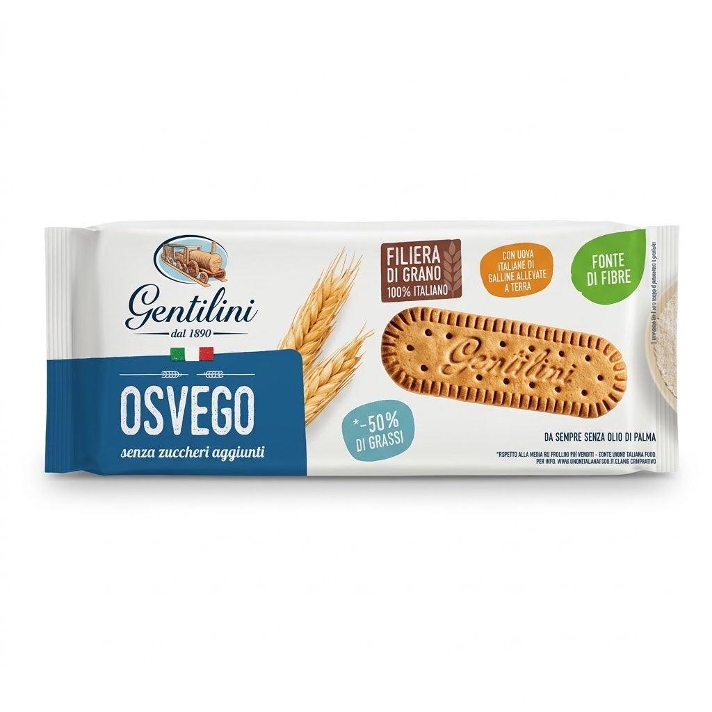 Gentilini Osvego Biscuits 250g – No Added Sugar Cookies