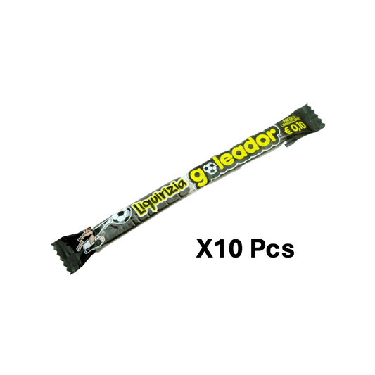 Goleador Black Licorice Candy 10 Pieces