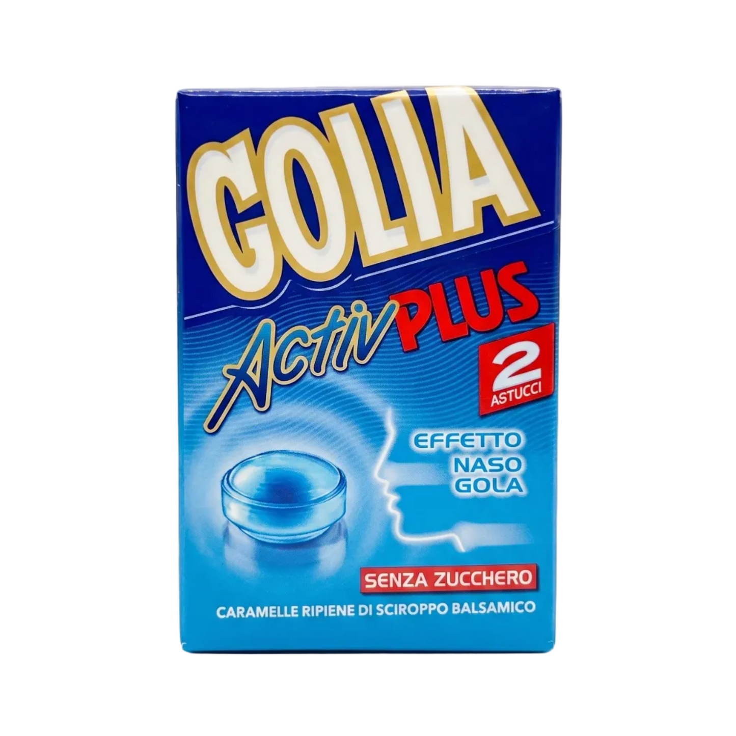 Golia Activ Plus Mint Cough Drops Twin Pack 2x46g
