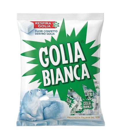 Golia Bianca Mint Licorice Candy 160g