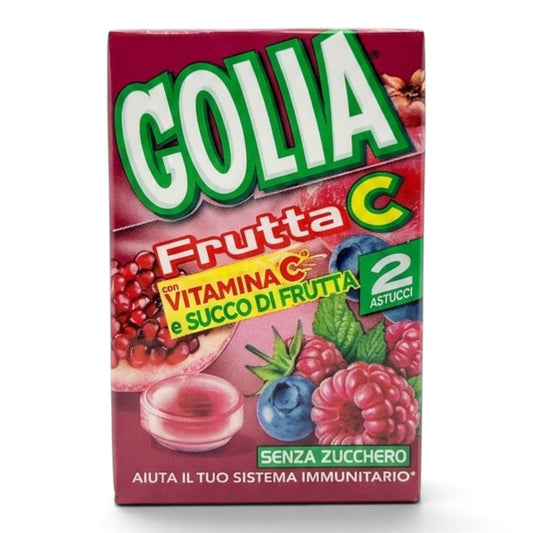 Golia Fruit C Sugar-Free Berry Candy 46g (2-Pack)