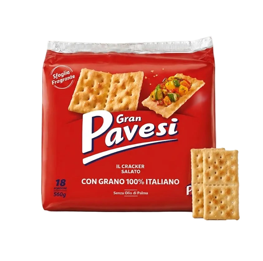 Gran Pavesi Salted Crackers 560g