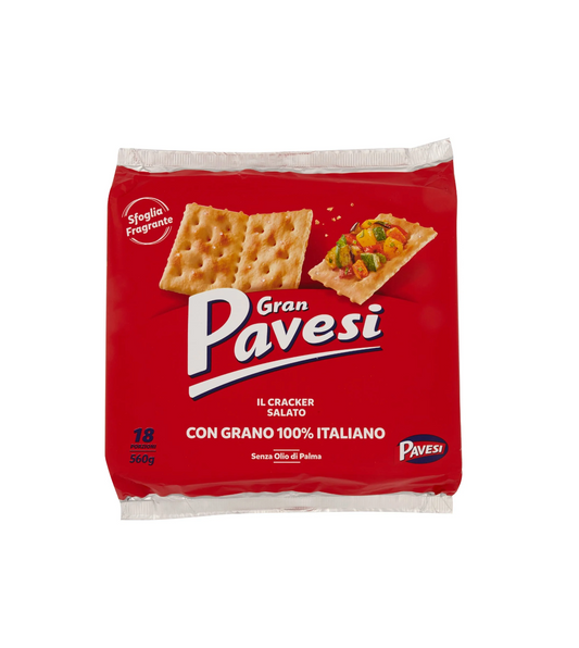 Gran Pavesi Salted Crackers 560g