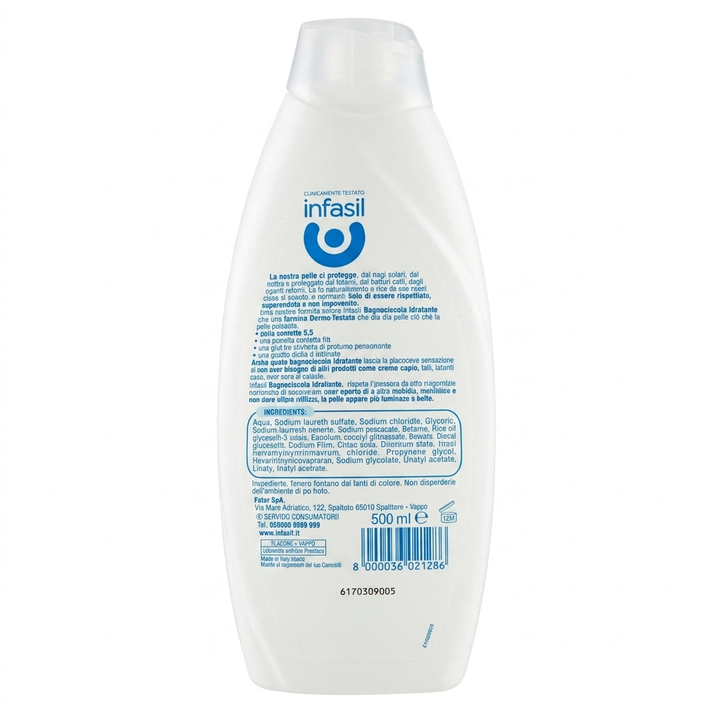 Infasil Moisturizing Body Wash 500ml – Hydrating Care