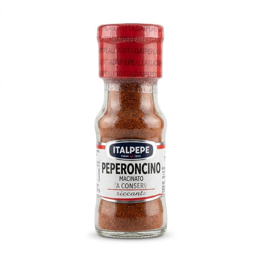 Italpepe Ground Hot Chili Pepper 27g Glass Jar – Italian