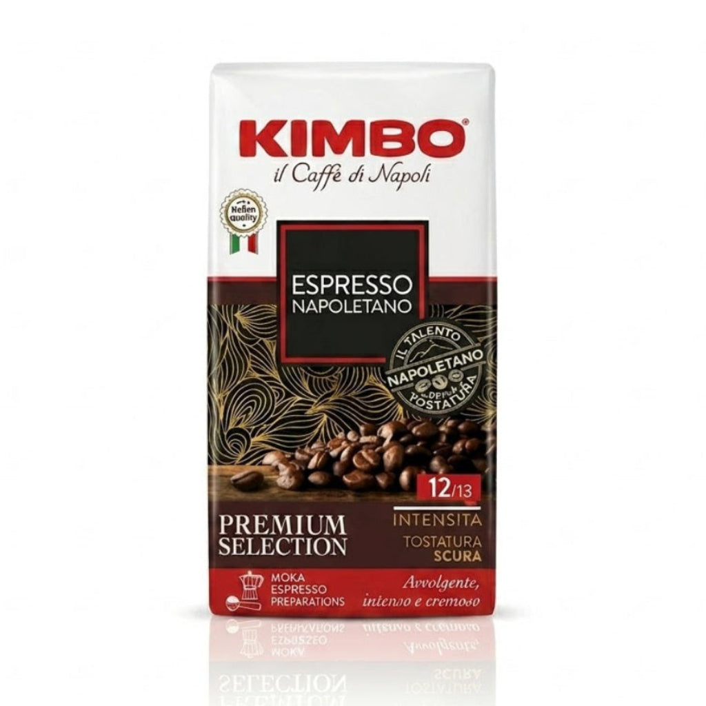 Kimbo Caffe Espresso Napoletano Ground Coffee 250g
