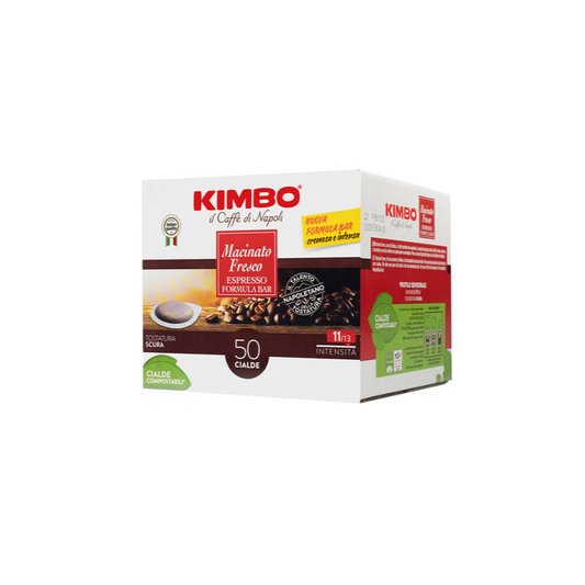 Kimbo Macinato Fresco Fresh Ground Coffee Pods 50 Count