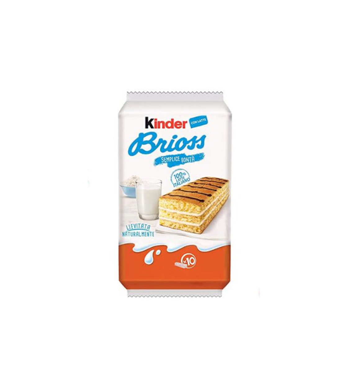 Kinder Brioss 10 Pieces Snacks