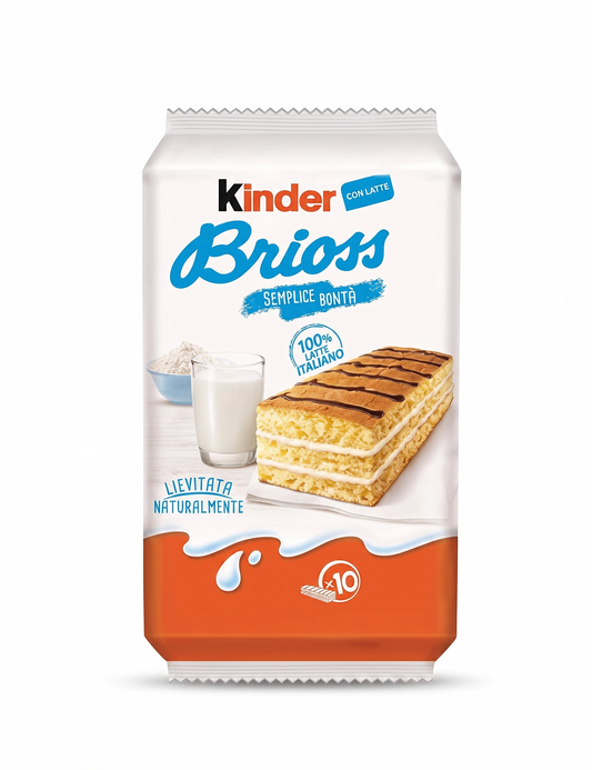 Kinder Brioss Latte Snacks 10pc