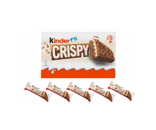 Kinder Crispy Chocolate Bars 5x34g