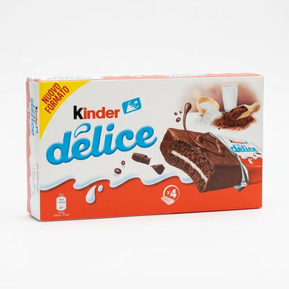 Kinder Delice 4-Pack – Chocolate Sponge & Milk Cream