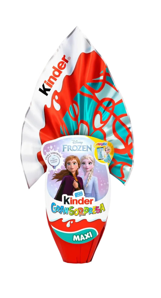 Kinder Gran Sorpresa Disney Frozen Maxi Chocolate Easter Egg 220g