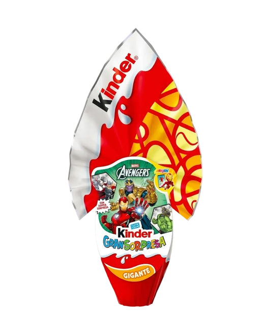 Kinder Gran Sorpresa Marvel Avengers Chocolate Easter Egg 320g