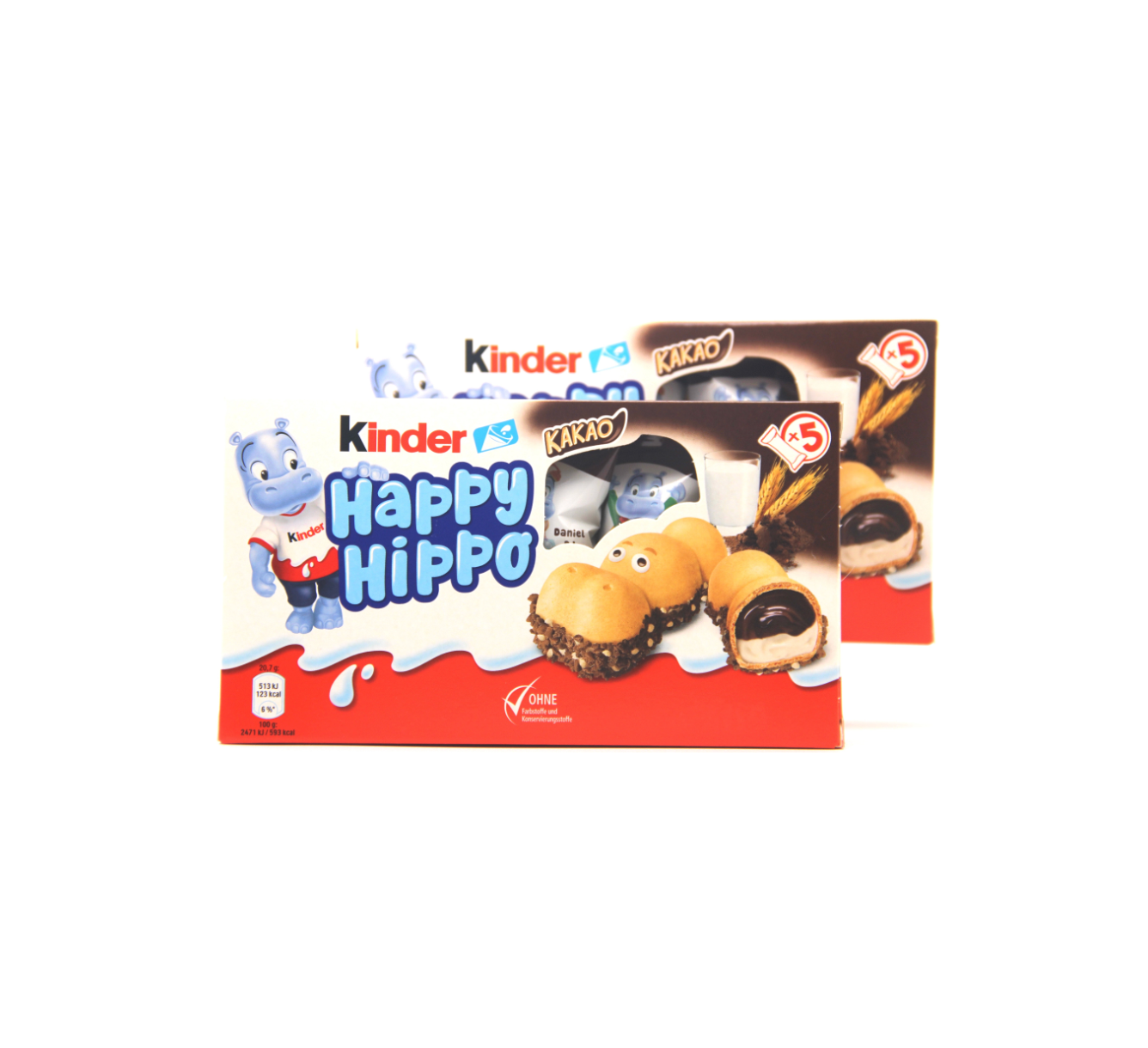 Kinder Happy Hippo Cacao 2-Pack