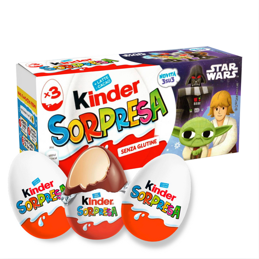 Kinder Sorpresa Star Wars 3-pack Chocolate Eggs
