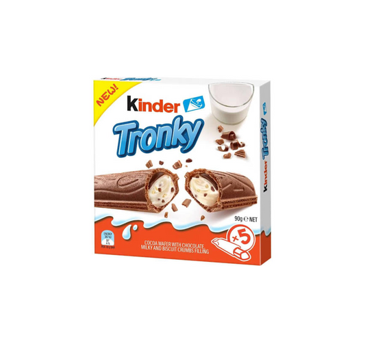 Kinder Tronky Biscuit Bars Multipack 5 Pack 90g