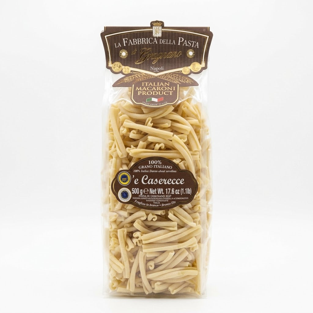 La Fabbrica della Pasta Caserecce Gragnano 500g - Authentic Italian Pasta