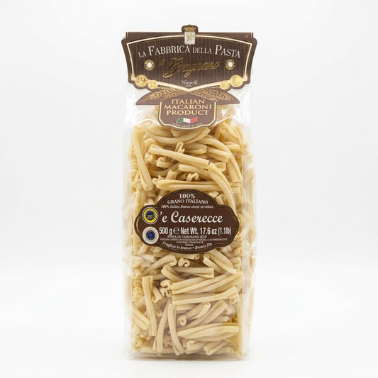 La Fabbrica della Pasta Caserecce Gragnano 500g - Authentic Italian Pasta