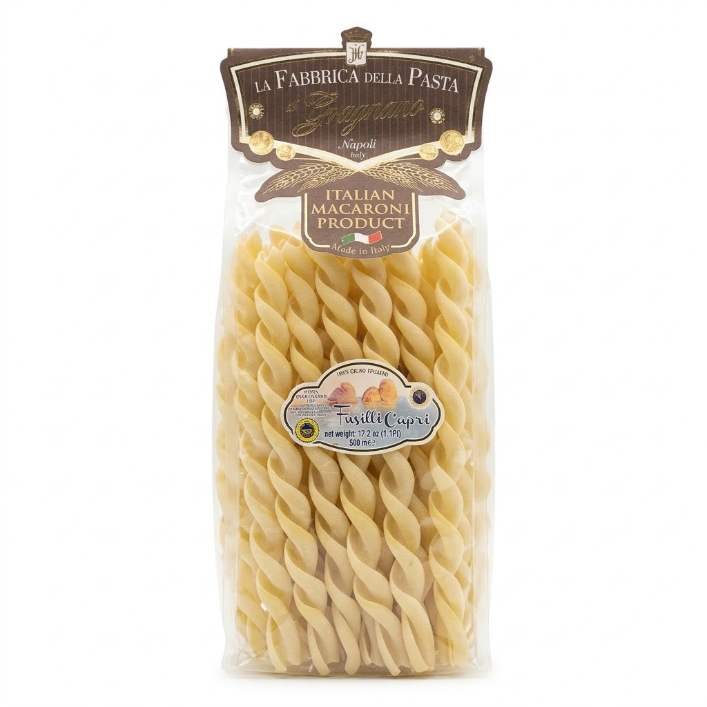 La Fabbrica della Pasta Fusilli Capri 500g - Authentic Italian Pasta