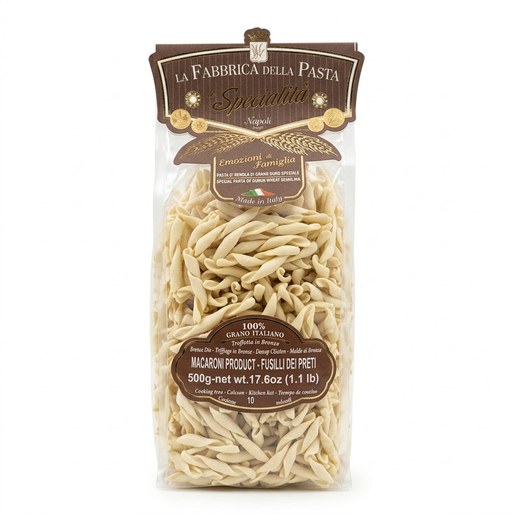 La Fabbrica della Pasta Fusilli dei Preti 500g - Authentic Italian Pasta