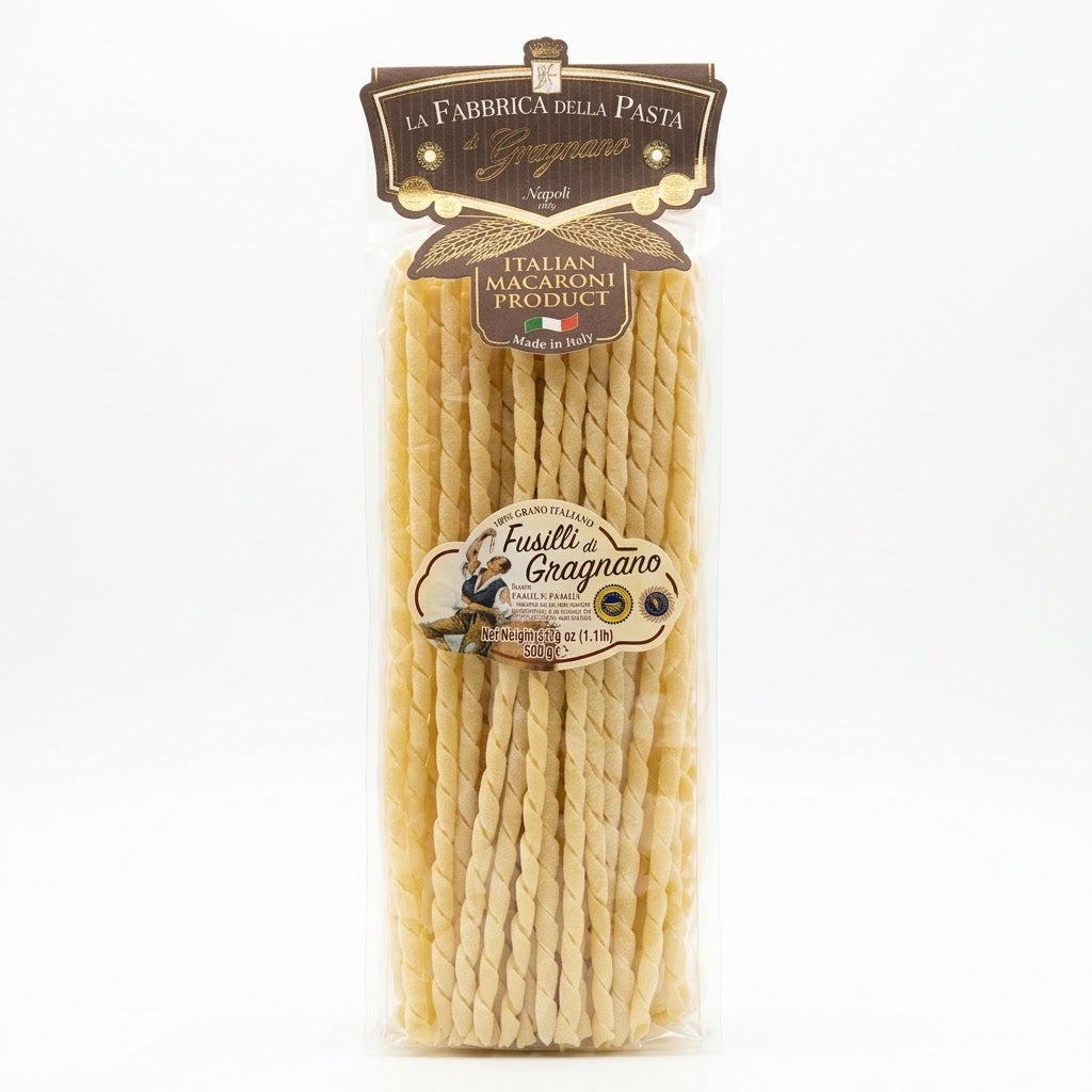 La Fabbrica della Pasta Fusilli di Gragnano 500g - Authentic Italian Pasta