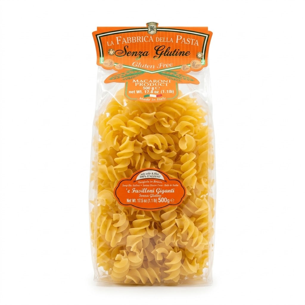 La Fabbrica della Pasta Gluten Free Fusilloni Giganti 500g