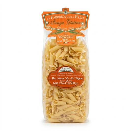 La Fabbrica della Pasta Gluten Free Mez Penne Rigate 500g