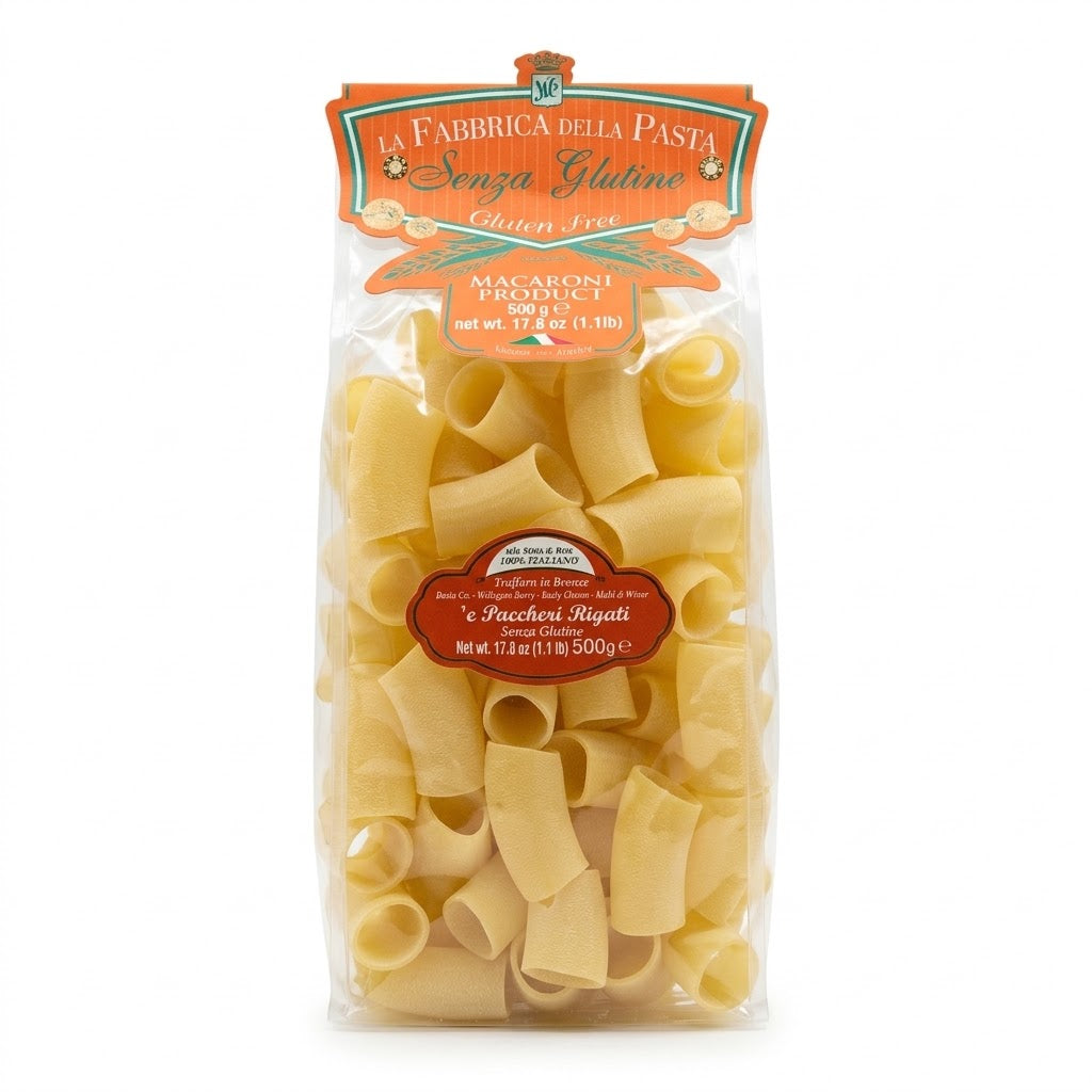 La Fabbrica della Pasta Gluten Free Paccheri Rigati 500g