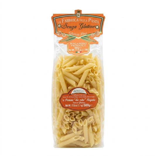 La Fabbrica della Pasta Gluten Free Penne Rigate 500g Bag
