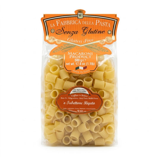 La Fabbrica della Pasta Gluten Free Tubettone Rigato 500g