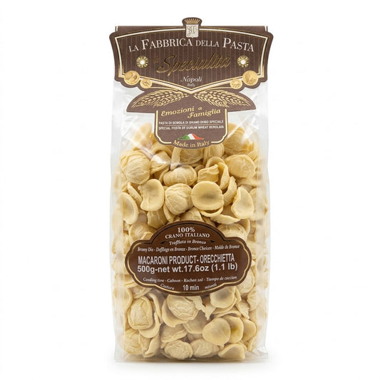 La Fabbrica della Pasta Orecchietta Artigianale 500g - Authentic Italian Pasta