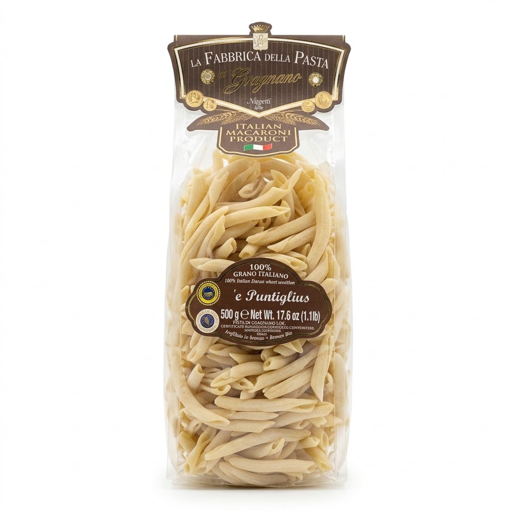 La Fabbrica della Pasta Puntiglius Gragnano 500g - Authentic Italian Pasta