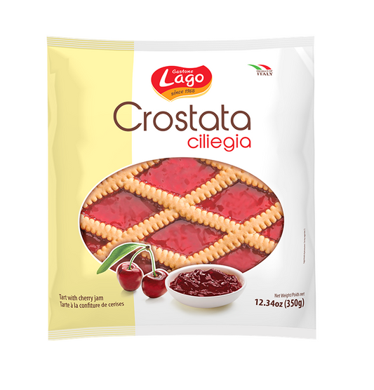 Lago Crostata Ciliegia Cherry Shortbread Tarts 350g