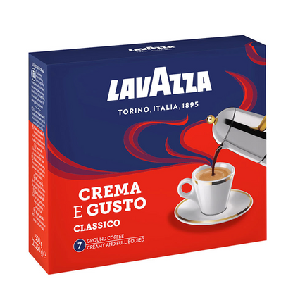 LavAzza Crema E Gusto Classico 250gx2