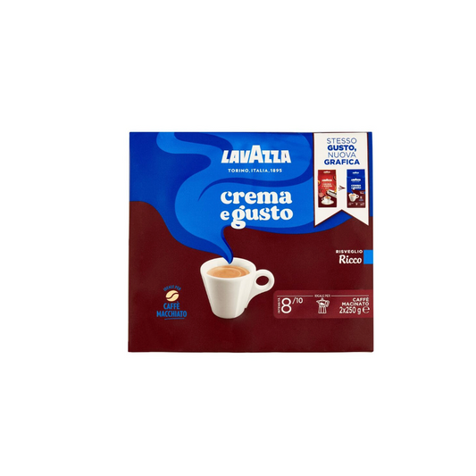 LavAzza Crema E Gusto Ricco 250gX2