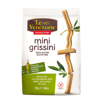 Le Venetian Mini Grissini Gluten Free Breadsticks 250g