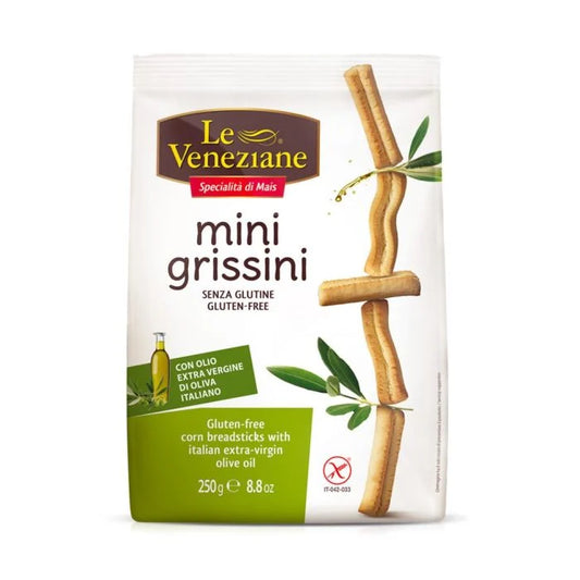 Le Venetian Mini Grissini Gluten Free Breadsticks 250g