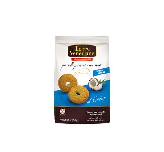 Le Veneziane Gluten Free Coconut Cookies 250g