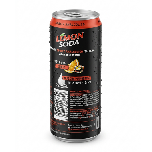Lemonsoda Spritz Italian Soda 330ml By Fonti di Crodo