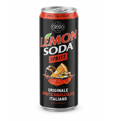 Lemonsoda Spritz Italian Soda 330ml By Fonti di Crodo