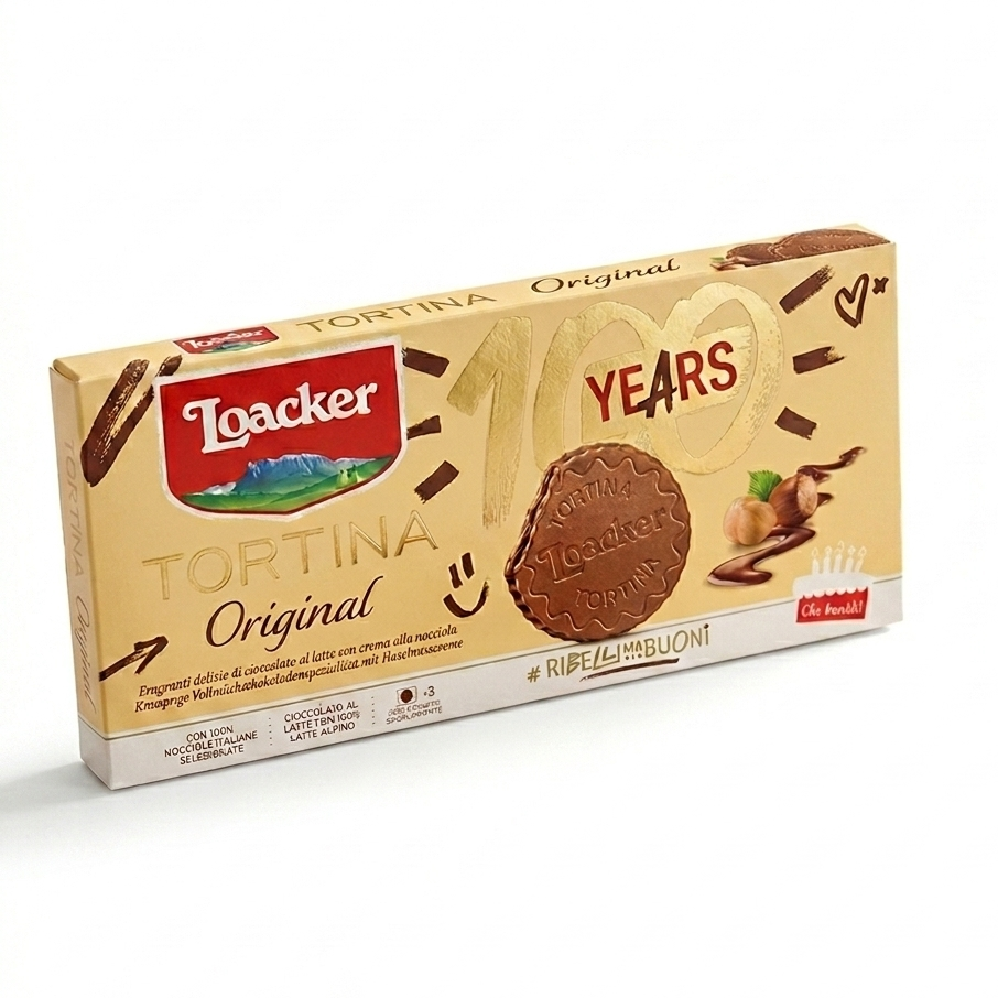 Loacker Tortina Original Cookies 21g 3packs