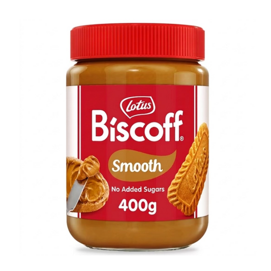 Lotus Biscoff Smooth Cookie Butter Spread 400g – Biscoff
