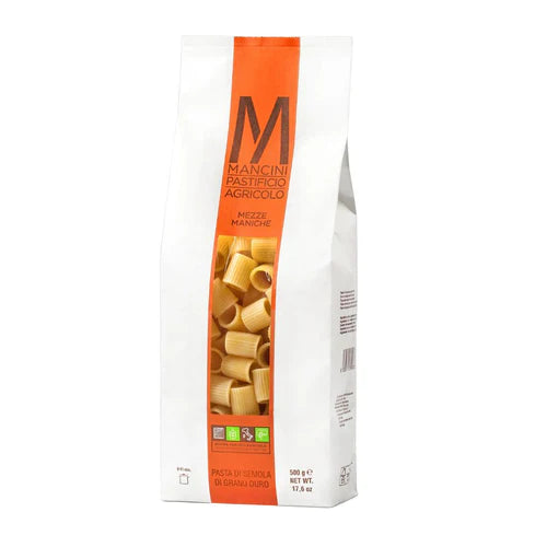 Mancini Mezze Maniche Pasta 500g